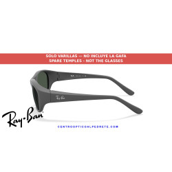 Varillas Ray-Ban Daddy-O goma negra (RB2016 W2578) | Alpedrete · 24 h