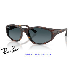 Ray-Ban RB2228 Havana Polarized Light Blue Gradient sunglasses (710/S3)