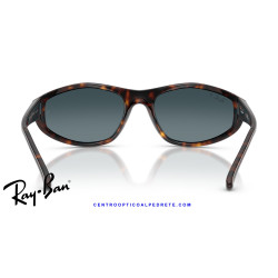 Ray-Ban RB2228 Havana lente Polarized Light Blue Gradient (710/S3) · Graduable