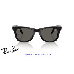 Ray-Ban RB4105 Folding Wayfarer Black / Dark Grey | Alpedrete