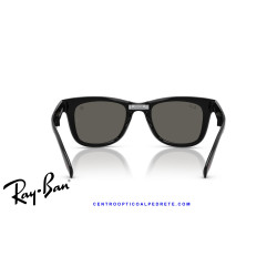 Ray-Ban RB4105 Folding Wayfarer Black / Dark Grey | Alpedrete