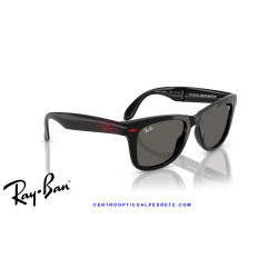 Ray-Ban RB4105 Folding Wayfarer Black / Dark Grey | Alpedrete