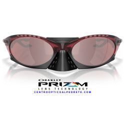 Oakley Plantaris OO9437-16 Rojo Hierro Transparente | Centro Óptico Alpedrete
