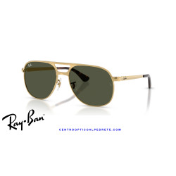 Ray-Ban Bill Max oro G-15 verde (RB3793 001/31) | Centro Óptico Alpedrete