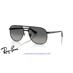 Ray-Ban Bill Max negro gris degradado, tallas 56 y 59 | Centro Óptico Alpedrete