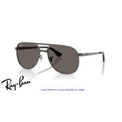 Ray-Ban Bill Max gunmetal gris, tallas 56 y 59 | Centro Óptico Alpedrete