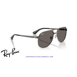 Ray-Ban Bill Max gunmetal gris, tallas 56 y 59 | Centro Óptico Alpedrete