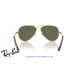 Ray-Ban Aviator Max Gold Green Polarized RB3925 001/58 | Alpedrete