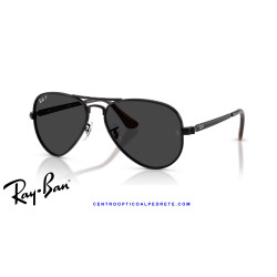 Ray-Ban Aviator Max Black Black Polarized RB3925 002/48 | Alpedrete
