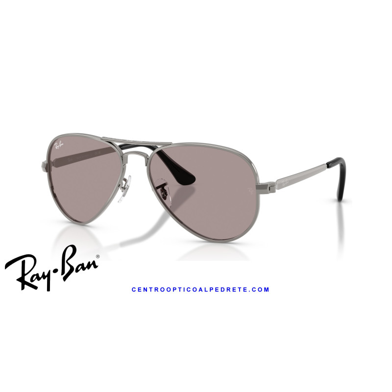 Ray-Ban Aviator Max Gunmetal Violet RB3925 004/53 | Alpedrete