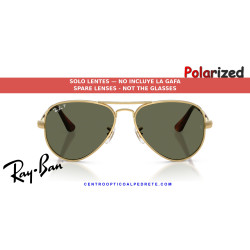 Replacement lenses Ray-Ban Aviator Max RB3925 Green Polarized | Centro Óptico Alpedrete