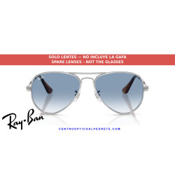 lenses Ray-Ban Aviator Max RB3925 Clear Gradient Blue | Centro Óptico Alpedrete