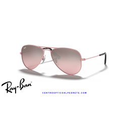 Ray-Ban Junior Aviator Pink Pink Mirror RJ9506S 211/7E | Alpedrete
