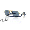 Ray-Ban Junior Aviator Arista Gold Blue Mirror RJ9506S 223/1U | Alpedrete