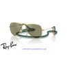 Ray-Ban Junior Aviator Arista Gold Green Mirror RJ9506S 223/6R | Alpedrete