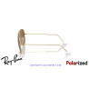 Ray-Ban Junior Aviator Arista Gold Brown Polarized RJ9506S 223/T5 | Alpedrete