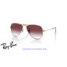 Ray-Ban Junior Aviator Rose Gold Gradient Dark Violet RJ9506S 291/8H | Alpedrete