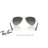 Ray-Ban Junior Aviator Silver Grey Gradient RJ9506S 302/11 | Alpedrete