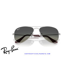 Ray-Ban Junior Aviator Silver Grey Gradient RJ9506S 302/11 | Alpedrete