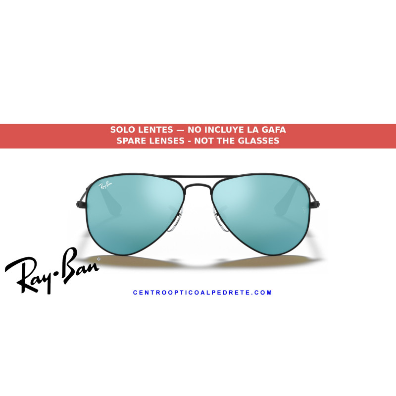 Lentes repuesto Ray-Ban RJ9506S 201/55 Light Blue | Alpedrete