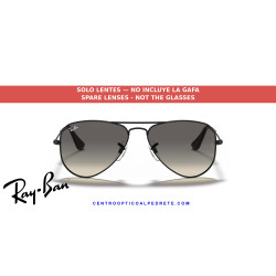 Replacement lenses Ray-Ban RJ9506S 220/11 Grey Gradient | Alpedrete