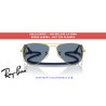 Replacement lenses Ray-Ban RJ9506S 223/1U Blue Mirror | Alpedrete