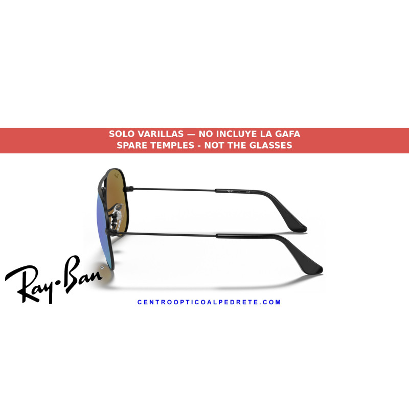 Varillas repuesto Ray-Ban RJ9506S 201/55 Black | Alpedrete