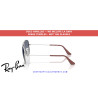 Replacement temples Ray-Ban RJ9506S 212 Silver | Alpedrete