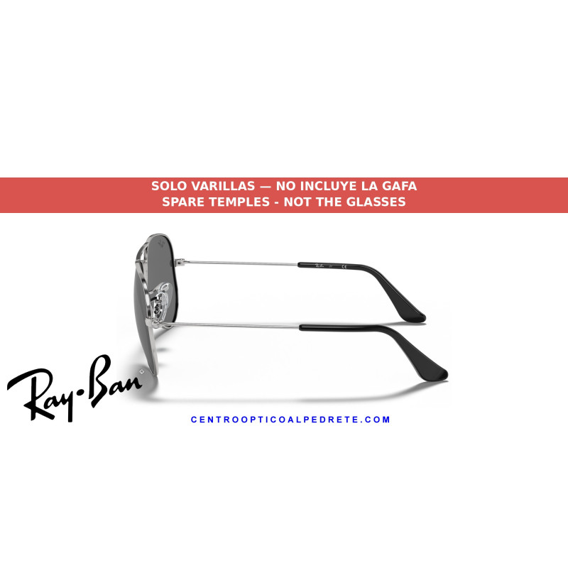 Varillas repuesto Ray-Ban RJ9506S 212/6G Silver | Alpedrete