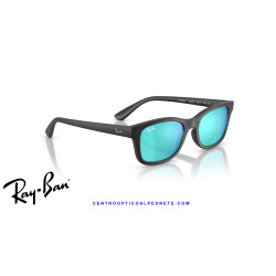 Gafas de sol infantiles Ray-Ban RJ9086S Matte Black, tallas 46 y 48 | Alpedrete