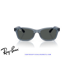 Gafas de sol Ray-Ban RJ9086S Transparent Blue, tallas 46 y 48 | Alpedrete