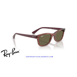 Gafas de sol Ray-Ban RJ9086S Transparent Violet, tallas 46 y 48 | Alpedrete