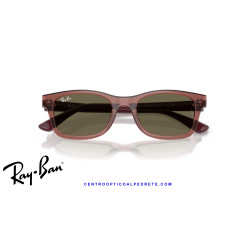 Gafas de sol Ray-Ban RJ9086S Transparent Violet, tallas 46 y 48 | Alpedrete