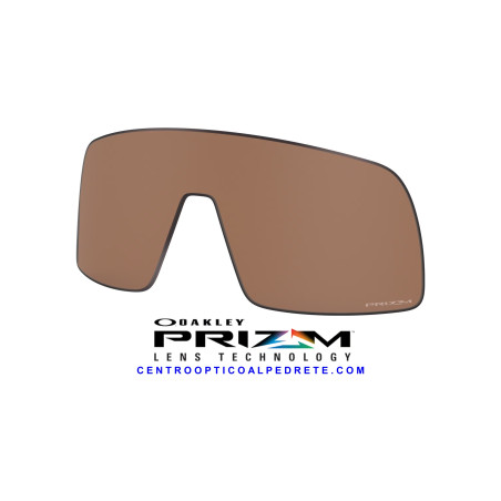 Pantalla de repuesto Oakley Sutro Prizm Tungsten (103-121-003) | 100% Original