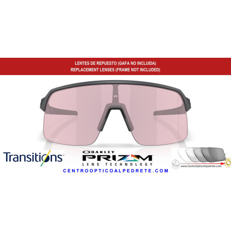 Lentes Prizm Transitions Black Oakley Sutro Lite | Centro Óptico Alpedrete