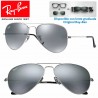 Ray-Ban Aviator Large Silver / Grey Mirror (RB3025/W3275)