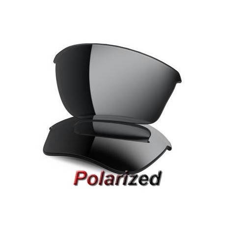 Half Jacket 2.0 XL Lente Black Iridium Polarized (41-755)
