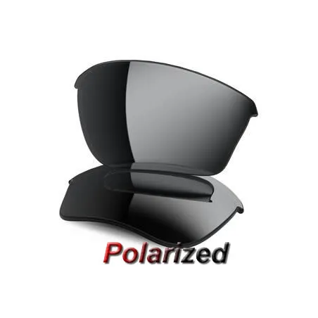 Half Jacket 2.0 XL Lente Black Iridium Polarized (41-755)