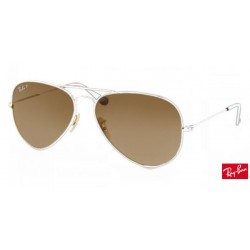 Lentes de repuesto Ray-Ban Aviator Large Metal / Lente Brown Gradient Polarized (RB3025-001/M2)