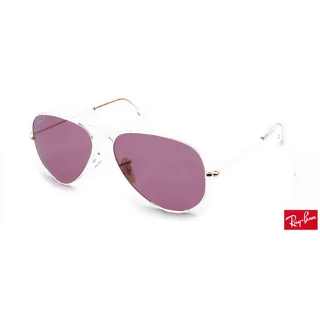 Lentes de repuesto Ray-Ban Aviator Large Metal / Lente Pink Polarized (RB3025-001/15)