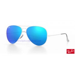 Lentes de repuesto Ray-Ban Aviator Large Metal / Lente Blue Flash (RB3025-112/17)