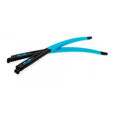 Crosslink Pitch Pareja de Varillas Satin Black / Sky Blue (100-695-001)