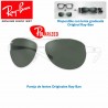 Lentes de repuesto Ray-Ban Aviator Large Metal / Lente Green Polarized (RB3025-001/58)