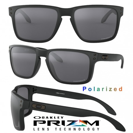 Holbrook XL Matte Black / Prizm Black Polarized (OO9417-05)