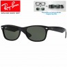 Ray-Ban New WayFarer Black / Crystal Green (RB2132/901L)