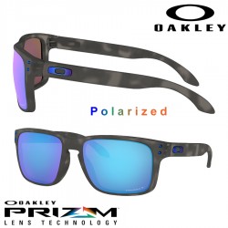 Oakley Holbrook Matte Black Tortoise / Prizm Sapphire Polarized (OO9102-G7)