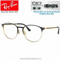 Gafas para graduado Ray-Ban Matte Black (RX6375-2890)