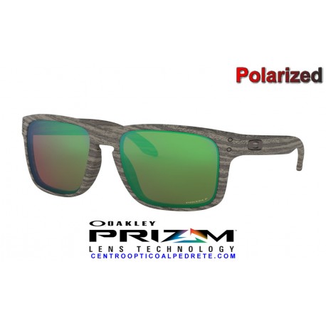 Holbrook Woodgrain / Prizm Shallow Water Polarized (OO9102-J8)