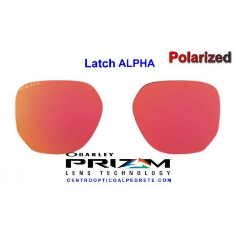 Latch Alpha Lente Prizm Ruby Polarized (OO4128-05L)