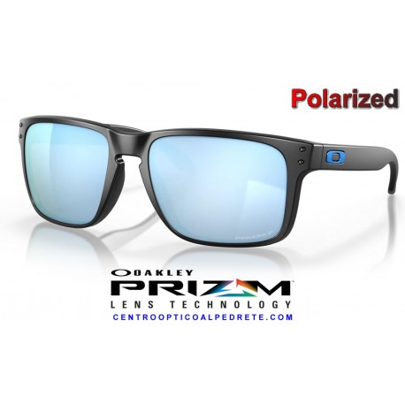 Holbrook XL Matte Black / Prizm Deep Water Polarized (OO9417-25)